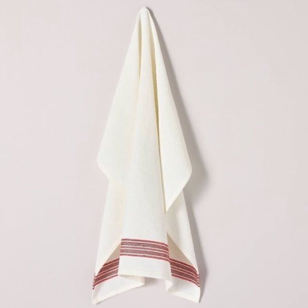 Hearth & Hand Magnolia Christmas Striped Kitchen Hand Towel